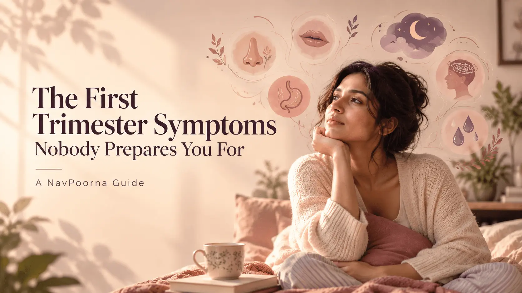 First Trimester Symptoms Nobody Prepares You For — NavPoorna journal cover