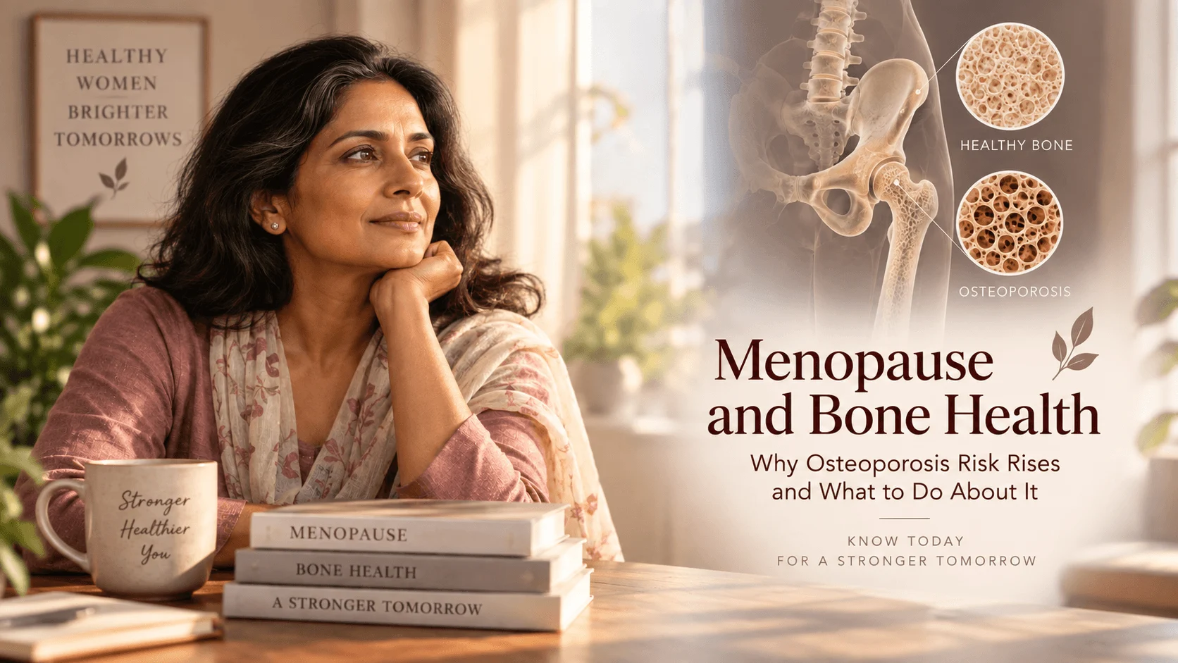 Menopause and Bone Health: Why Osteoporosis Risk Rises — NavPoorna journal cover