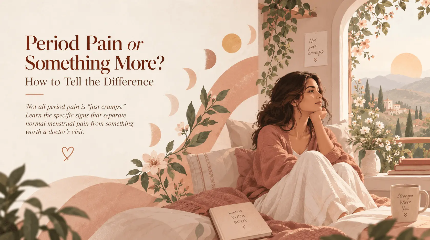 Period Pain or Something More? How to Tell the Difference — NavPoorna journal cover