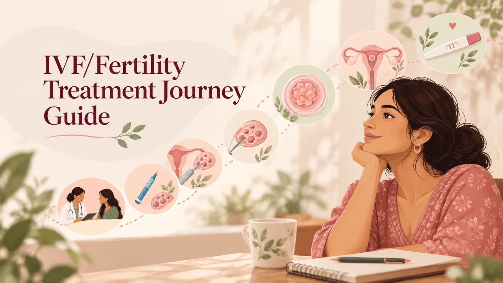 IVF/Fertility Treatment Journey Guide: Process, Cost & What to Expect — NavPoorna journal cover